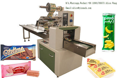 Wafer Biscuit Food Packaging Machine 304 Stainless Steel Material CE ISO